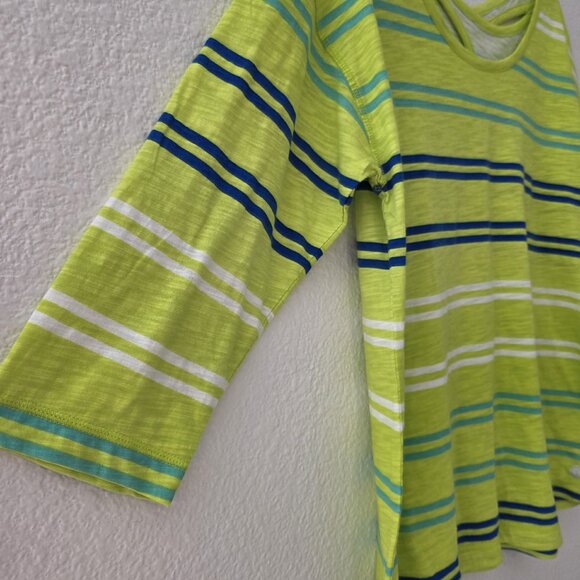 T by Talbots Cross Back Top Women's L Petite - Picture 5 of 6